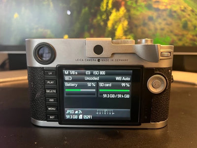 Leica M Typ 240 Rangefinder Camera, read description